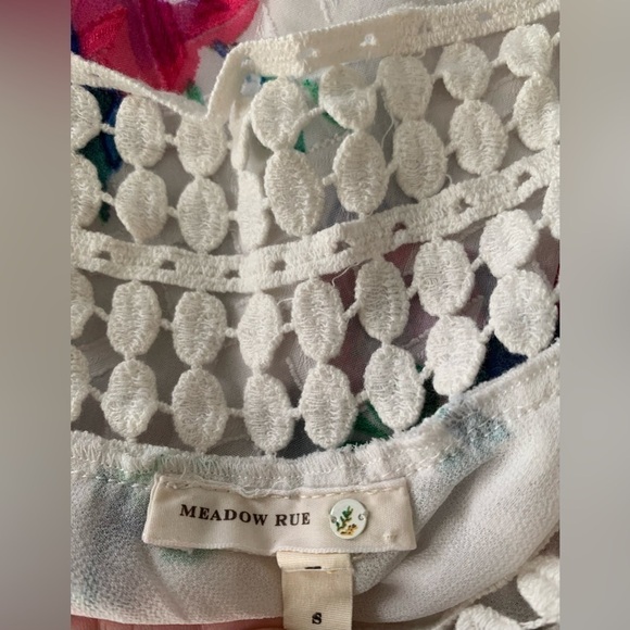 Excellent Condition, Meadow Rue/Anthropologie Flutter/Kimono Oversized Top, Sz S - Picture 8 of 12